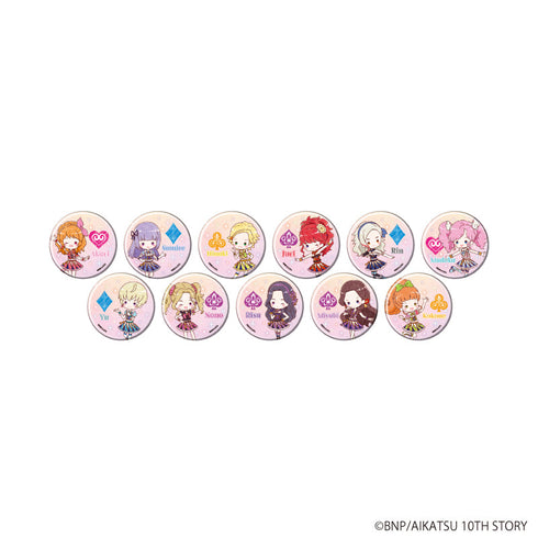 『アイカツ!』缶バッジ12/スクールドレスver. BOX(全11種)(グラフアートイラスト)